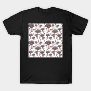 Fly Agaric Mushroom Pattern T-Shirt